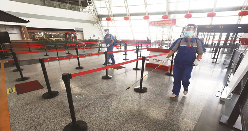 营口兰旗机场今天起逐步恢复客运航班运行